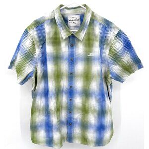 Weird Fish Mens Short Sleeve Shirt XXL‎ Multicoloured Check